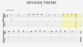 8 SPANISH THEME  TAB [upl. by Uon]