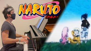 Naruto Ending 1  Wind by Akeboshi piano cover  sheet music [upl. by Tiemroth]