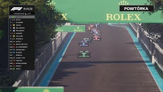 F1 24 Miami GP 50 AI 103 [upl. by Ateekahs738]