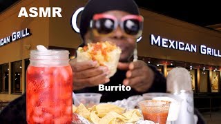 chipotle Mukbang ASMR Eating Sounds [upl. by Bertle387]