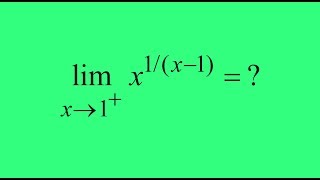 LHospital Kuralı 8 Üstel Limit [upl. by Ronnholm]