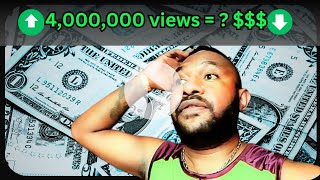 How much YouTube pay Kabbage Gang PNG with 4million views in PNG Kina Papua New Guinea Kina [upl. by Clementia]