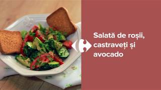 Salata de rosii castraveti si avocado [upl. by Eive282]