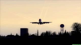 Tail Strike Boeing 747200 Lands at Atlanta [upl. by Hoisch408]