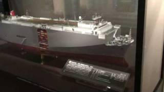 RoRo ship model with cutaway view of internal decks [upl. by Roux312]