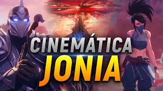 CINEMÁTICA DE JONIA con AKALI y SHEN  Noticias LoL [upl. by Joost980]