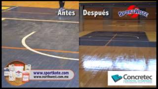 Sistema Sport Kote para duelas de madera y canchas [upl. by Cresa]