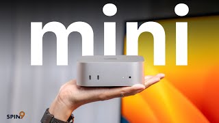 spin9 รีวิว Mac mini M4 — โฉมใหม่ เล็กแต่แรงสะใจ ปรับดีไซน์ครั้งแรกในรอบ 14 ปี [upl. by Jordana]