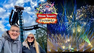 Alton Towers Fireworks Vlog 2023  FINAL DAY Of The Season [upl. by Eednac811]