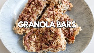 The BEST Homemade Granola Bars [upl. by Faludi522]