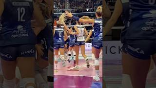 MILANO MATCH POINT 📺🏐 Sylla Milano Volleyball volley pallavolo SerieA volei [upl. by Odyssey663]