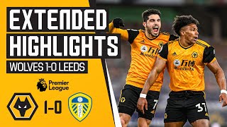 A moment of magic from Adama Traore  Wolves 10 Leeds  Extended highlights [upl. by Buzz]