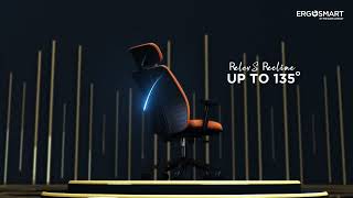 ERGOSMART BY THE SLEEP COMPANY  ERGOSMART BOSS CHAIR  Product video [upl. by Rox]