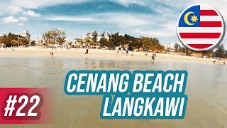 CENANG BEACH  ON PROFITE DE LA PLAGE À LANGKAWI   VLOG 22 MALAISIE [upl. by Arod]