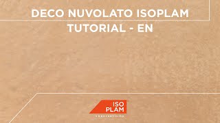 Deco Nuvolato Isoplam polished concrete floor  Video tutorial [upl. by Nivram]