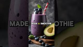 Avocado Blueberry Smoothie for Weight Loss and Heart Health 🥑🫐 [upl. by Petey51]