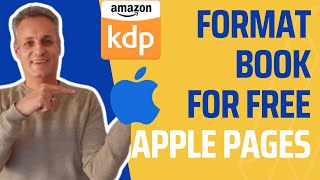 Amzon KDP How to Format Your Paperback Book on Your Apple MacBook Pro with Pages 2024 FREE [upl. by Odama]