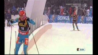 Biathlon Massenstart der Damen in KhantyMansiysk 2013 [upl. by Acnaib]