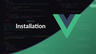 Apprendre Vuejs  Installation [upl. by Nemracledairam]