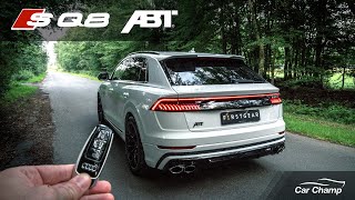 Audi SQ8 ABT  435HP  Top Speed  POV Autobahn  Pure Sound [upl. by Otir781]