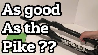 New 2018 Rockshox Revelation RC Review Weight and Close Look [upl. by Gapin278]