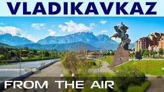 Vladikavkaz discovery tour  North Ossetia center view from drone [upl. by Irrab333]