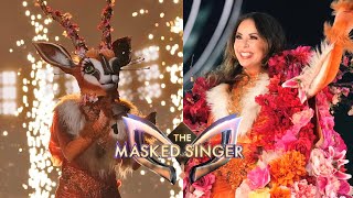 The Masked Singer  Gazelle  All Performances and Reveal [upl. by Mccandless320]