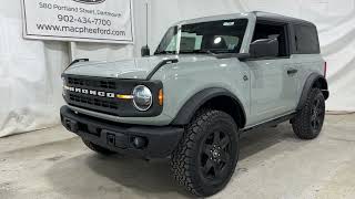 2024 Ford Bronco  Black Diamond Cactus Grey Review [upl. by Goines]