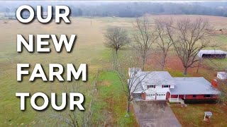 Our New Texas Homestead Farm Ranch Tour [upl. by Ahselet]