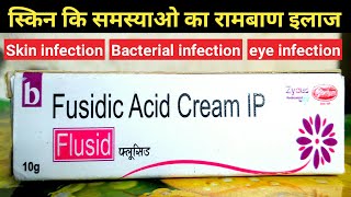 fusidic acid cream ip  flusid b cream  fusidic acid cream ip uses in hindi vikasmedicallecture [upl. by Acile60]