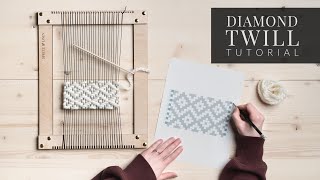 How To Weave Diamond Twill [upl. by Ybrad101]