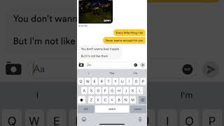 Using song lyrics on dating apps [upl. by Corsetti]