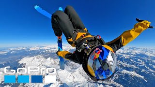 GoPro Awards Combining Skydiving  Skiing in the French Alps  Fred Fugen [upl. by Geiger667]