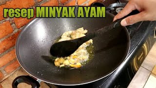 Resep MINYAK AYAMrahasia kelezatan mie ayam selama ini [upl. by Jehias787]