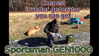 The Cheapest Generator you can Get Sportsman Gen1000i [upl. by Selrahc]