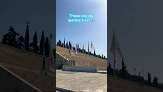 Panathenaic Stadium The First Olympic Stadium Marble Marvel of Athens Greece 🇬🇷 [upl. by Edac]