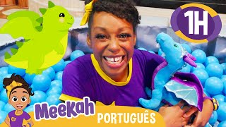 Meekah Busca por Dragões no Parque Infantil  MARATONA DA MEEKAH  Vídeos Educativos em Português [upl. by Kristan409]