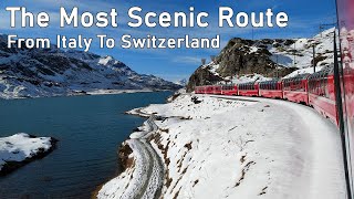 TRIP REPORT Milan To Zurich By Bernina Express In First Class [upl. by Ille204]