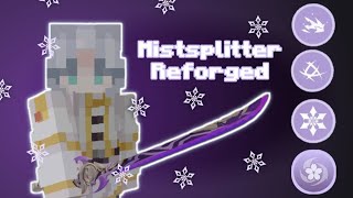 Mistsplitter Reforged Addon MCPE 121 [upl. by Zahara]