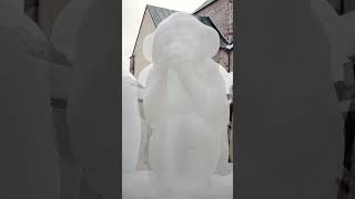 ☃️ Snow Sculptures Innichen  San Candido South Tyrol 2024 Innichen SanCandido Snowsculptures [upl. by Antons]