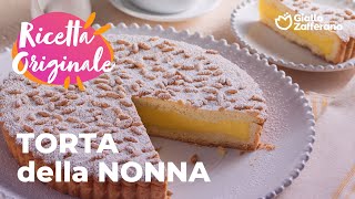 TORTA DELLA NONNA  la RICETTA PERFETTA di GIALLOZAFFERANO💛🥰😋 [upl. by Imuy]