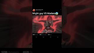 quotMight Guy vs MadaraUnstoppabel Forcequot [upl. by Marmion]