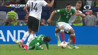 Gol de Marco Fabián Alemania 3 1 México Copa Confederaciones 2017 [upl. by Lahcar730]