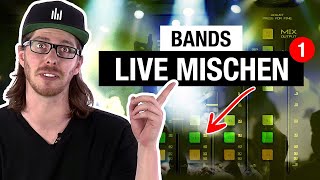 Mixing 101 Band LIVE mischen Tutorial Teil 1 [upl. by Brigit]