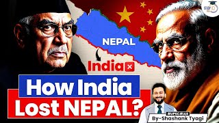 How India Is Losing Nepal The Great Game Of Himalayas  Buffer State Analysis [upl. by Doownil]