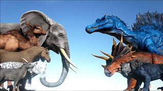 Todays Animals VS Dinosaurs 2  Cantex [upl. by Herculie]