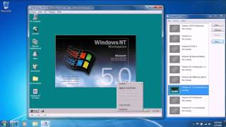 Windows NT 50 Workstation Build 1585 PreRelease in Microsoft Virtual PC 2007 [upl. by Torrance214]