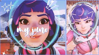 MY JUNO  OW2 𓈒 ❀ ࣪ 공원 미적 ׅ 𝆭 ִ [upl. by Raknahs412]