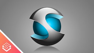 Inkscape Tutorial 3D Vector Sphere IconLogo [upl. by Attenrad777]