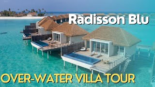 Paradise Found Exploring Radisson Blu Maldives Stunning Overwater Villa and Resort [upl. by Aivatra]